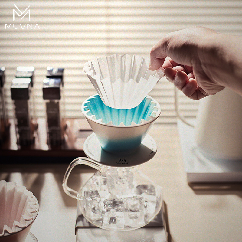 Coffee Equipment Cleaner - MUVNA Natural Paper Filter for Pour