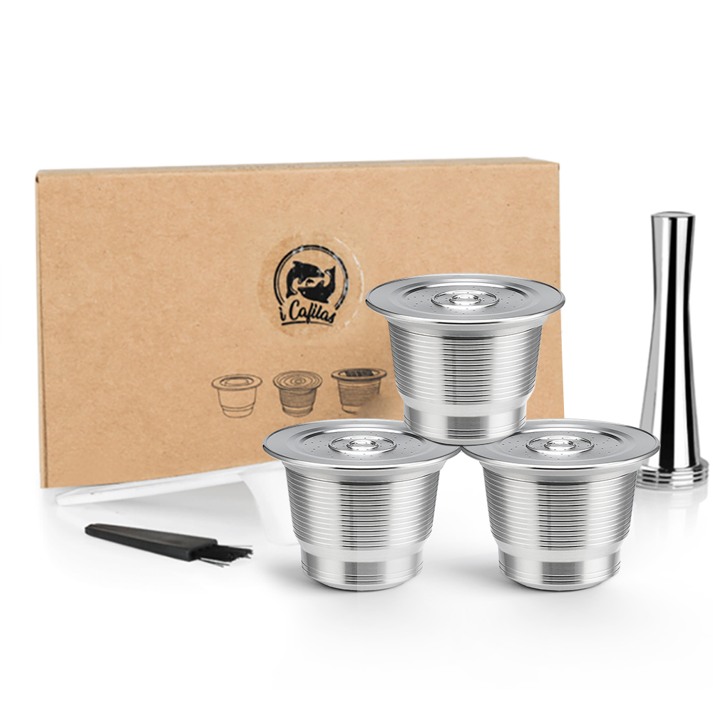 Coffee Vending Equipment - Nespresso Reusable Coffee Capsule Stainless Steel