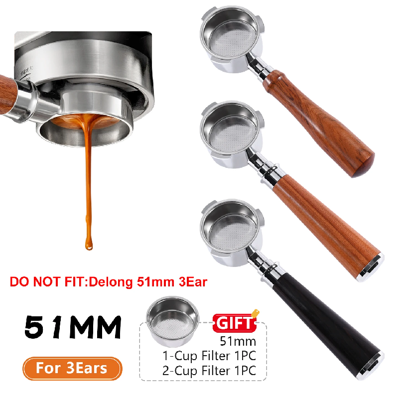 Coffee Vending Equipment - Coffee Bottomless Portafilter 51mm For Homix