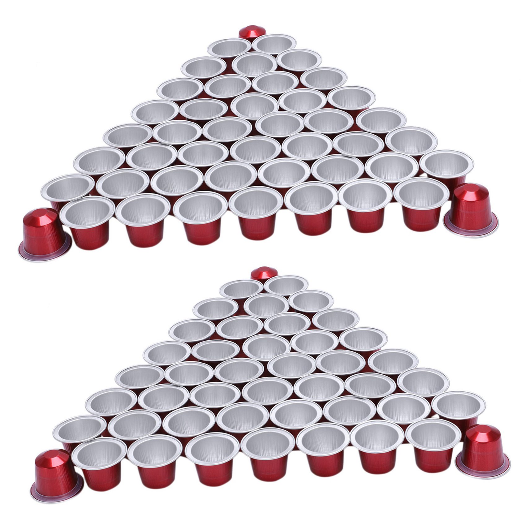 Coffee Vending Equipment - 100 Sets Refillable Coffee Capsule Cup