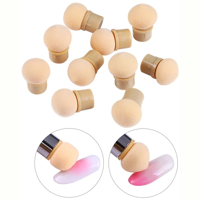 Group Head Brush - Round Sharp Head Sponge Heads Replacement