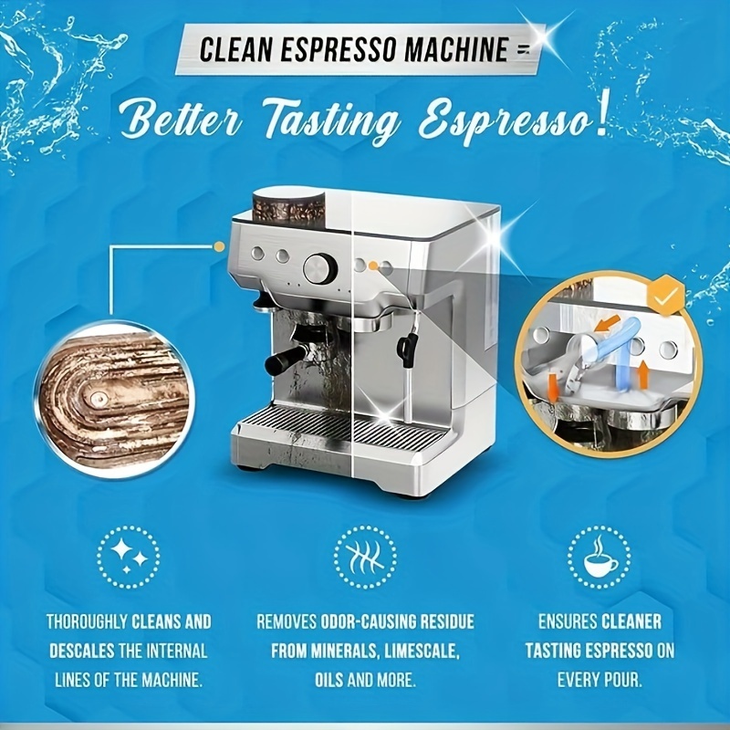 Espresso Machine Cleaning Tabl - огляд і ціна Coffee Equipment Cleaner