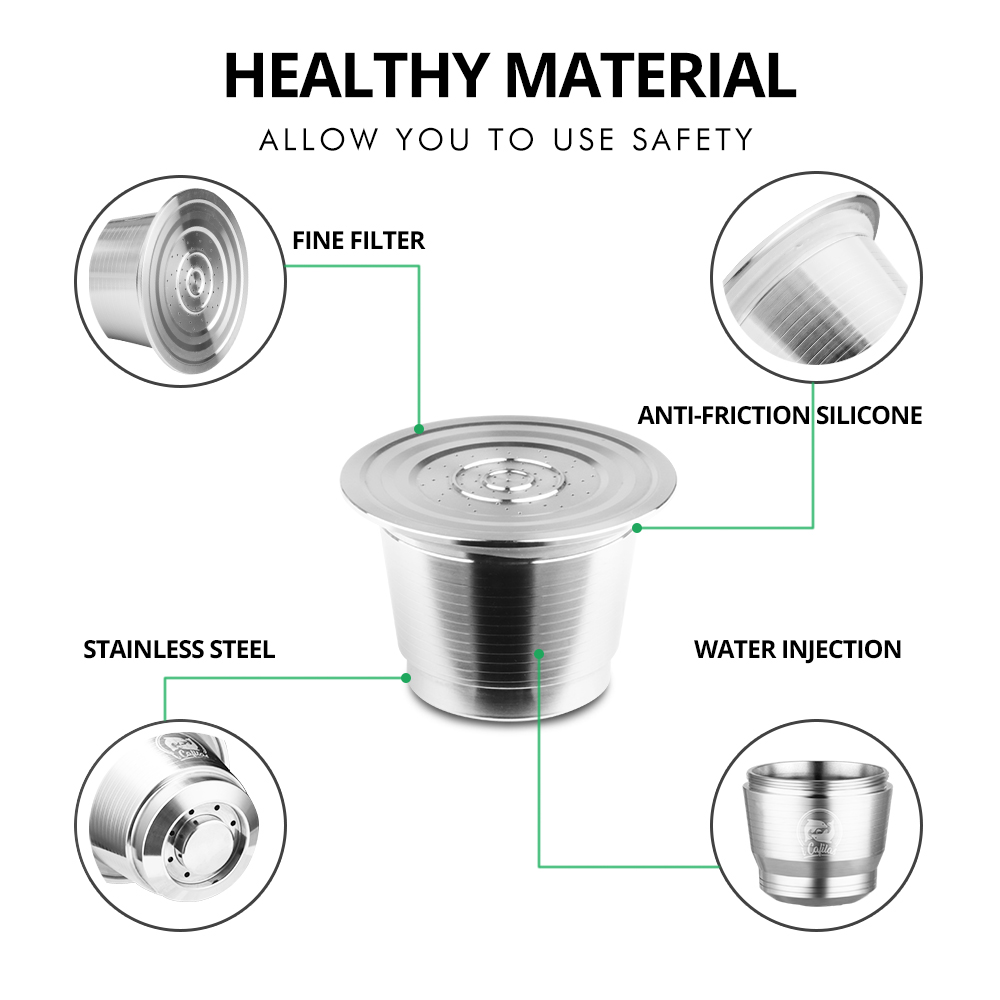 Nespresso Reusable Coffee Caps - огляд і ціна Coffee Vending Equipment