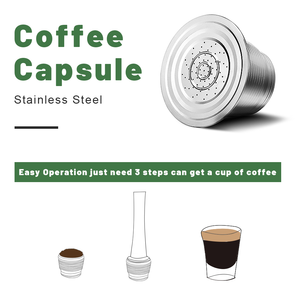 Nespresso Reusable Coffee Caps - огляд і ціна Coffee Vending Equipment