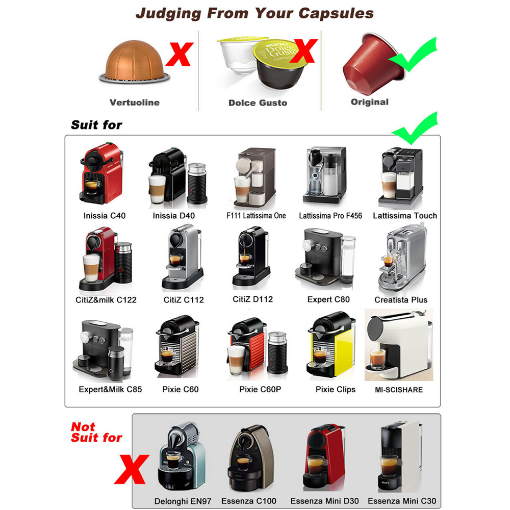 Refillable Coffee Pod Compatib - огляд і ціна Coffee Vending Equipment