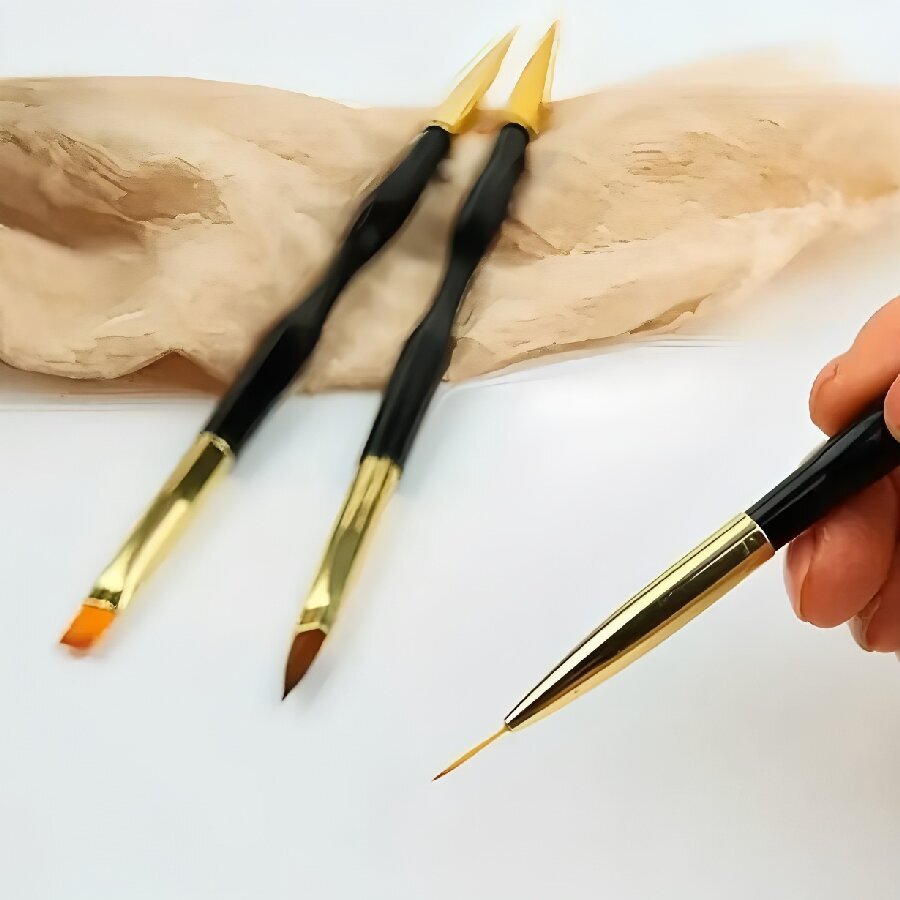 3 Pieces of Double Headed Nail - огляд і ціна Group Head Brush