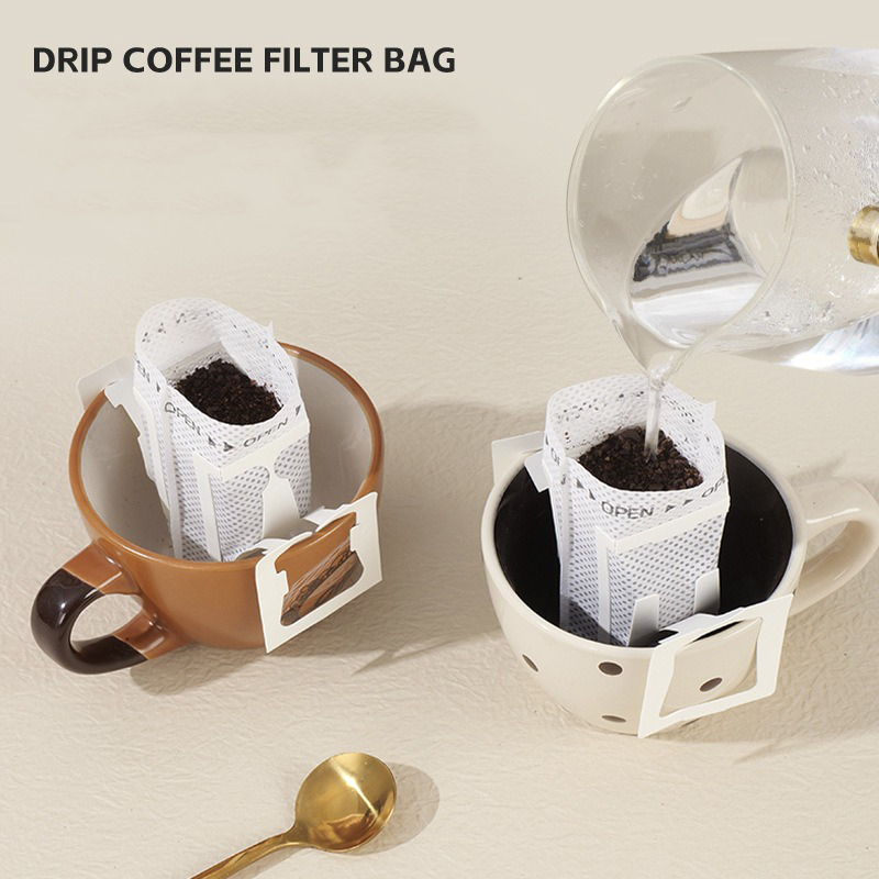 50pcs/bag Hanging Ear Coffee P - огляд і ціна Coffee Equipment Cleaner