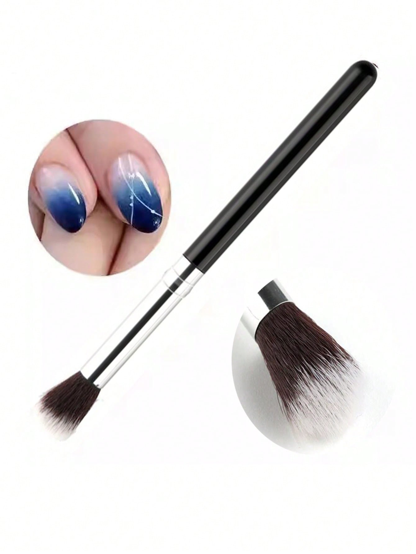 2Pcs Ombre Nail Art Brush Set  - огляд і ціна Group Head Brush