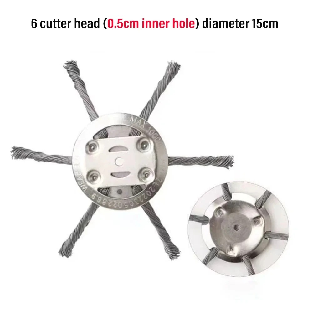 Steel Wire Weed Brush Disc Gra - огляд і ціна Group Head Brush