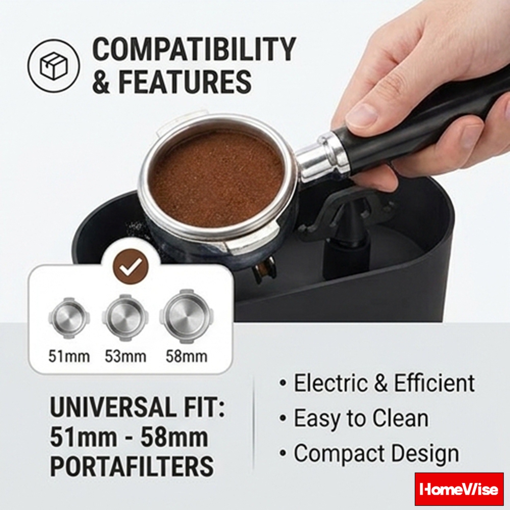 HomeWise CP-1 Electric Coffee  - огляд і ціна Coffee Equipment Cleaner