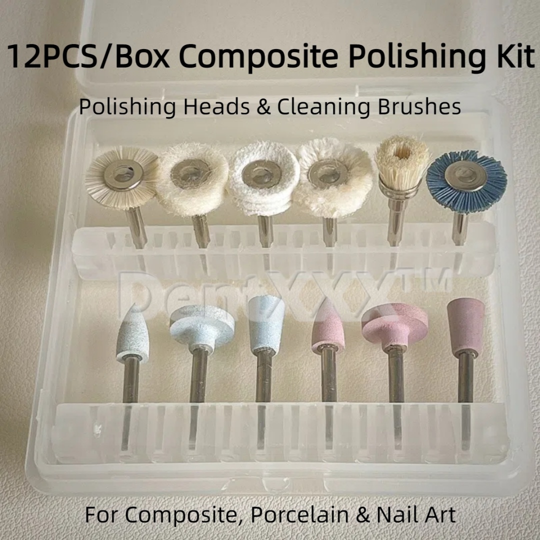 12Pcs Composite Polishing Kit, - огляд і ціна Group Head Brush