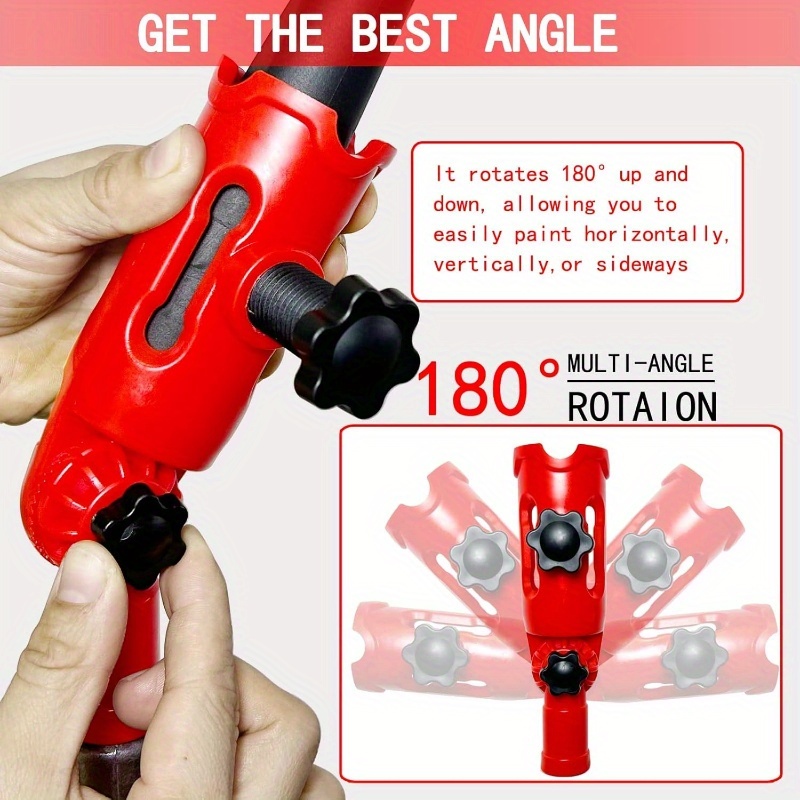 Red Multi-angle Paint Roller E - огляд і ціна Group Head Brush