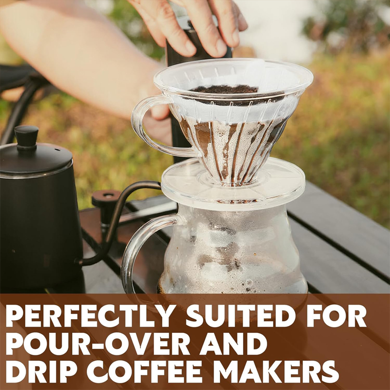 2 Size Coffee Filter Paper V-S - огляд і ціна Coffee Equipment Cleaner