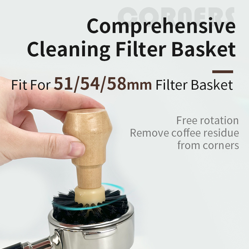 Coffee Brush Cleaner Solid Woo - огляд і ціна Coffee Equipment Cleaner