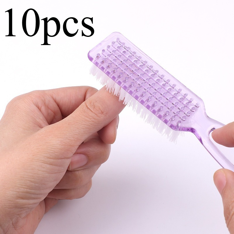 10pcs Long-handled nail care t - огляд і ціна Group Head Brush