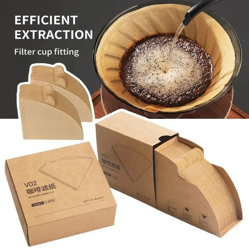 Wood Pulp 02 Cone Filter Pour  - огляд і ціна Coffee Vending Equipment