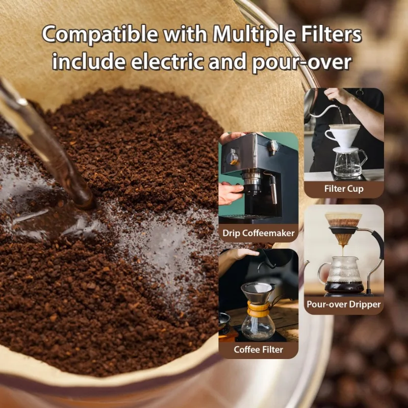 Wood Pulp 02 Cone Filter Pour  - огляд і ціна Coffee Vending Equipment
